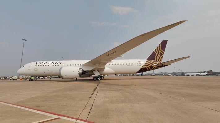 Vistara become 1st Indian airline to operate B 787-9 Using SAF