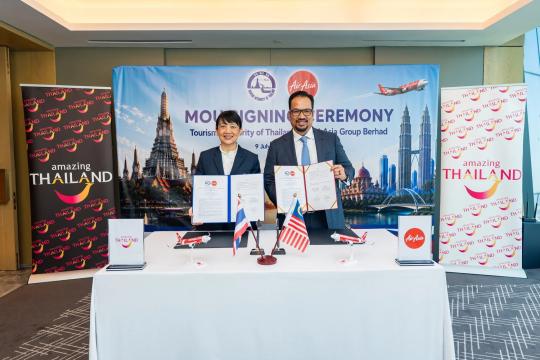 AirAsia joins hands with Tourism Authority of Thailand