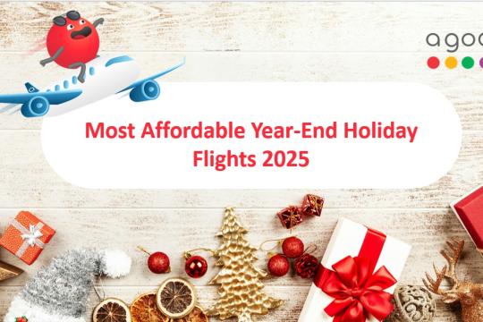 Agoda reveals India’s most affordable year-end flight routes for holiday travellers