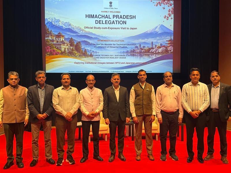 Himachal to explore new opportunities for tourism, youth collaboration with Japan