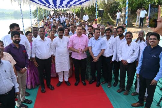 Foundation laid for Goa's Gomant Sarita Poojan Project; will boost riverfront spiritual tourism