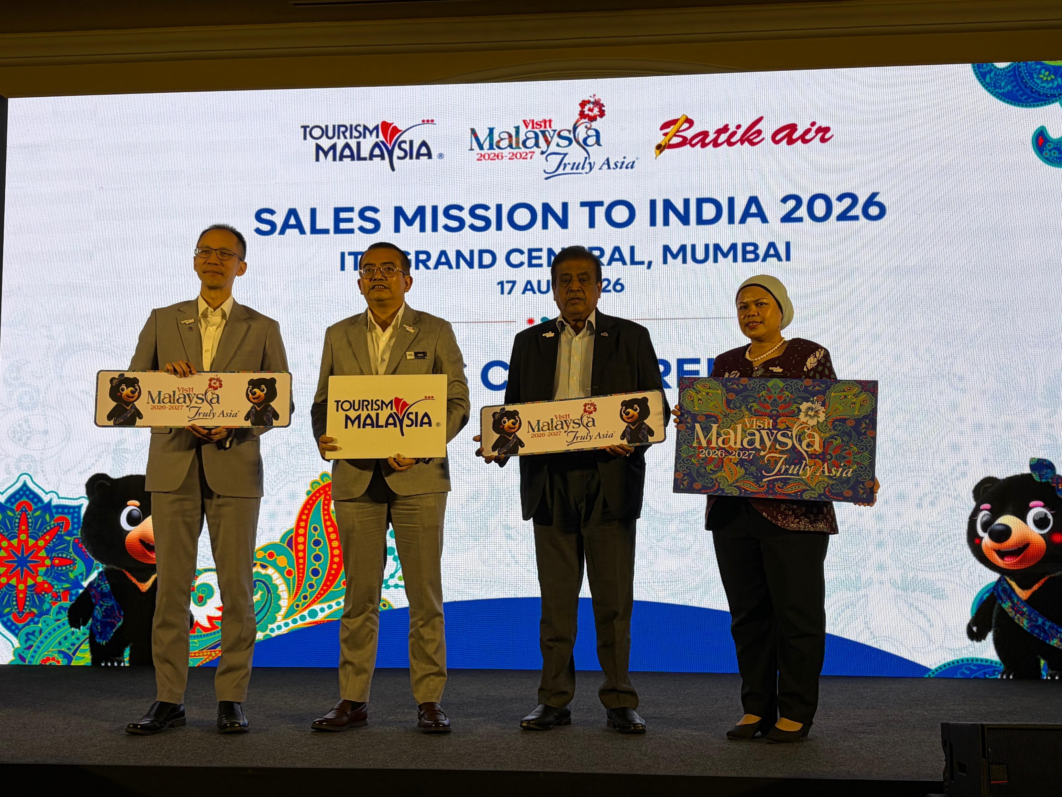 Malaysia retains its 2.1mn India target; expands focus on sports & niche tourism