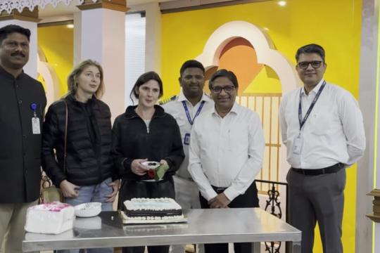 Goa welcomes its first charter flight from Almaty