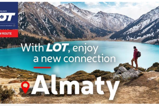 LOT Polish Airlines to launch year-round Warsaw–Almaty service in 2026