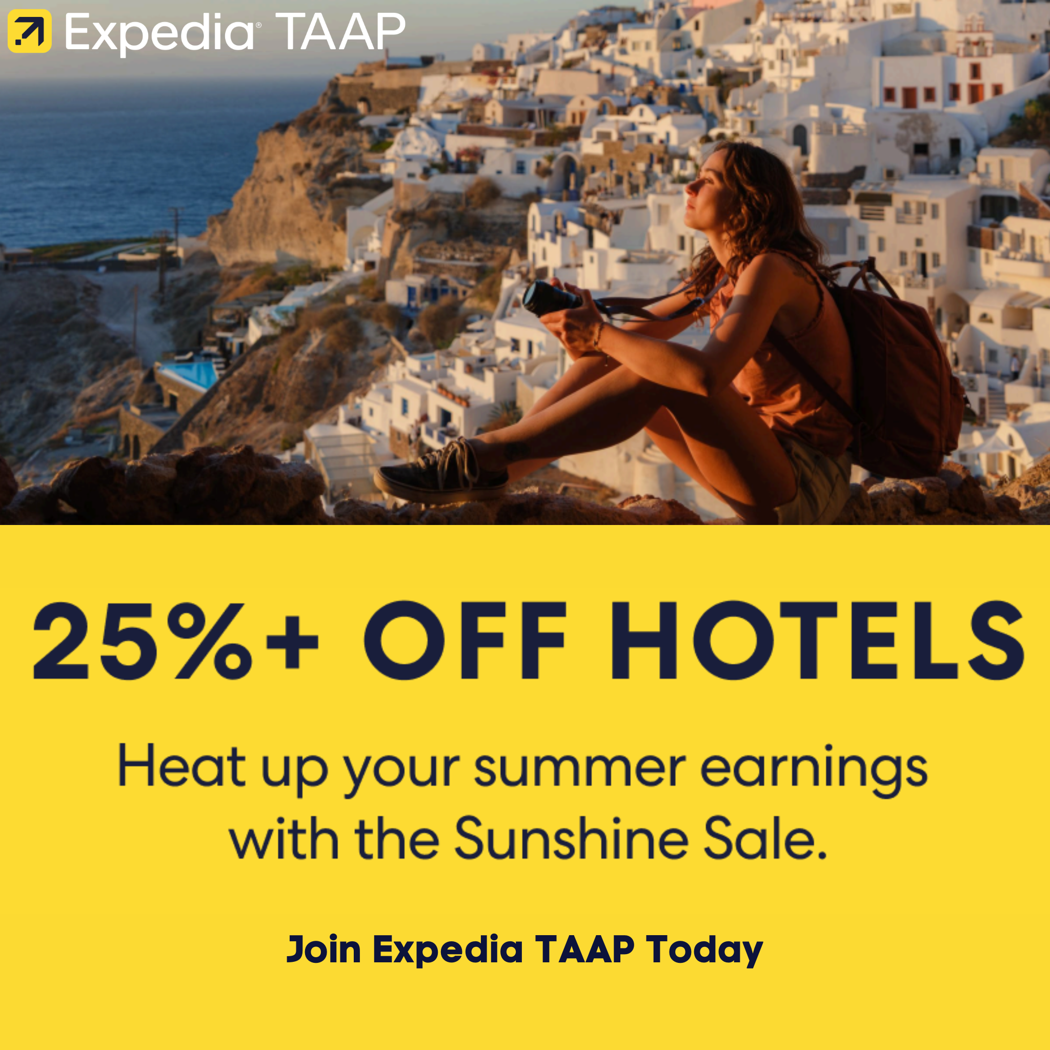 Expedia TAAP banner