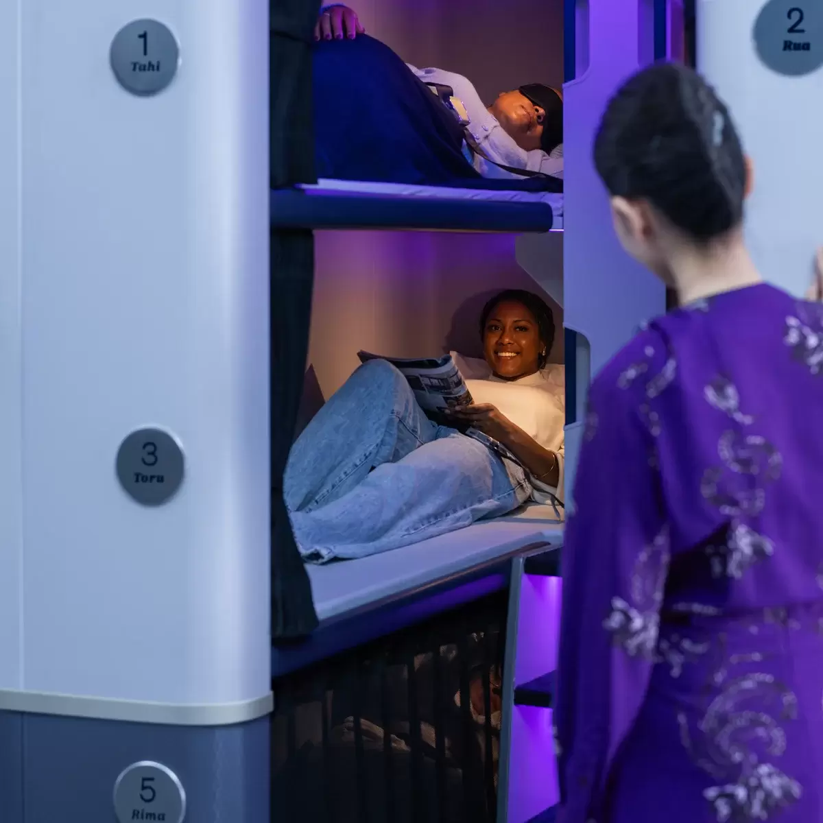 Air New Zealand unveils first-ever sleeping pods for economy travellers