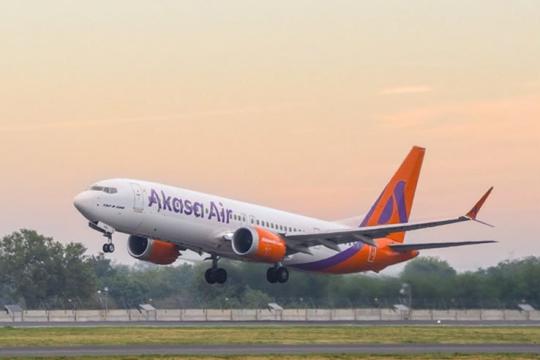 Akasa Air launches operations from Noida International Airport
