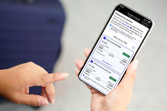United launches industry-first automated standby feature to ease travel disruptions