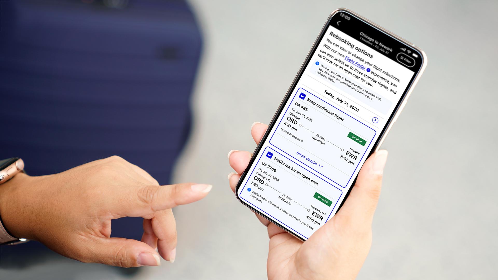 United launches industry-first automated standby feature to ease travel disruptions