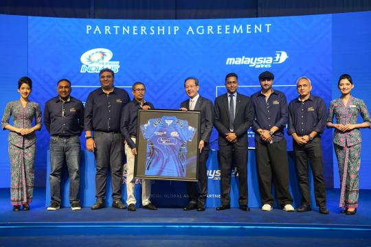 Malaysia Airlines partners with Mumbai Indians to drive growth in India and beyond