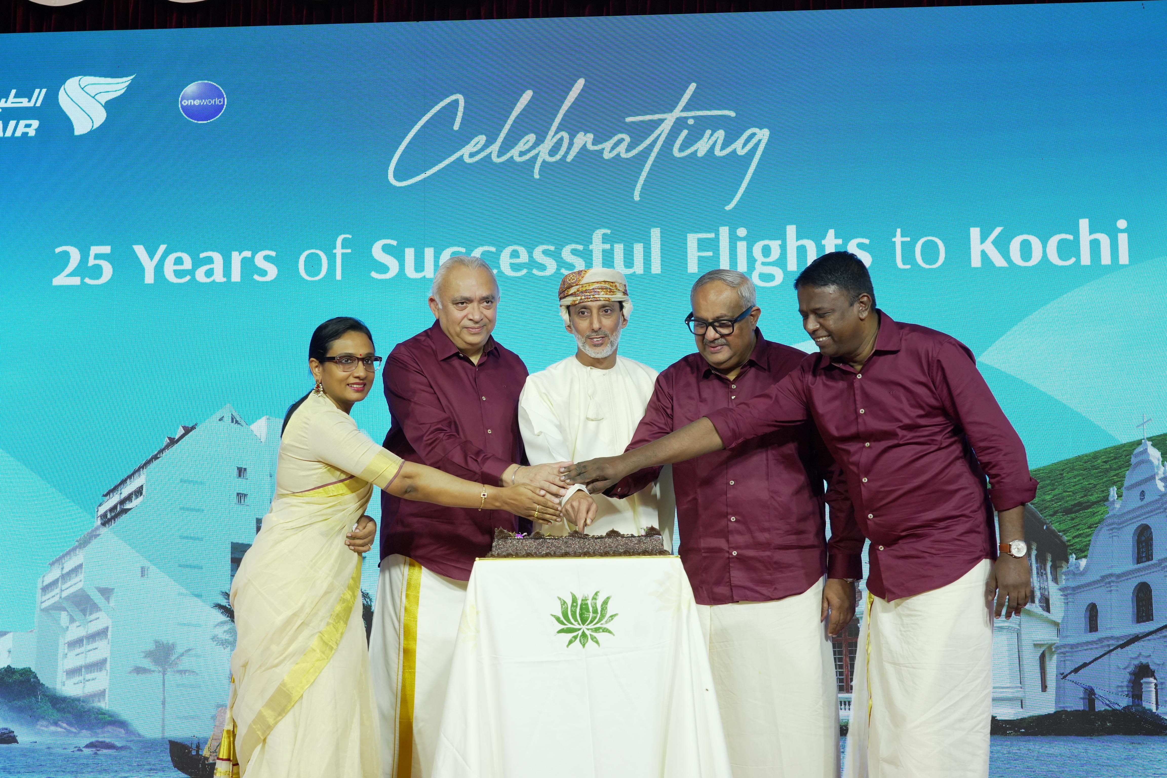 Oman Air celebrates 25 years connecting Muscat and Kochi