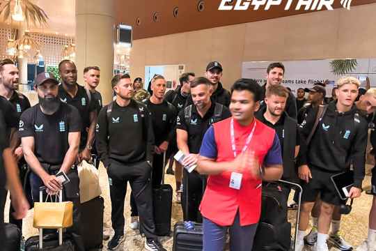 EgyptAir deploys flight to return England men’s cricket team from India