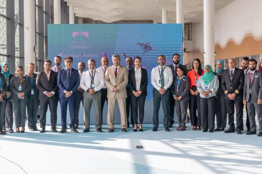 SriLankan Airlines begins operations at Velana International Airport's T1