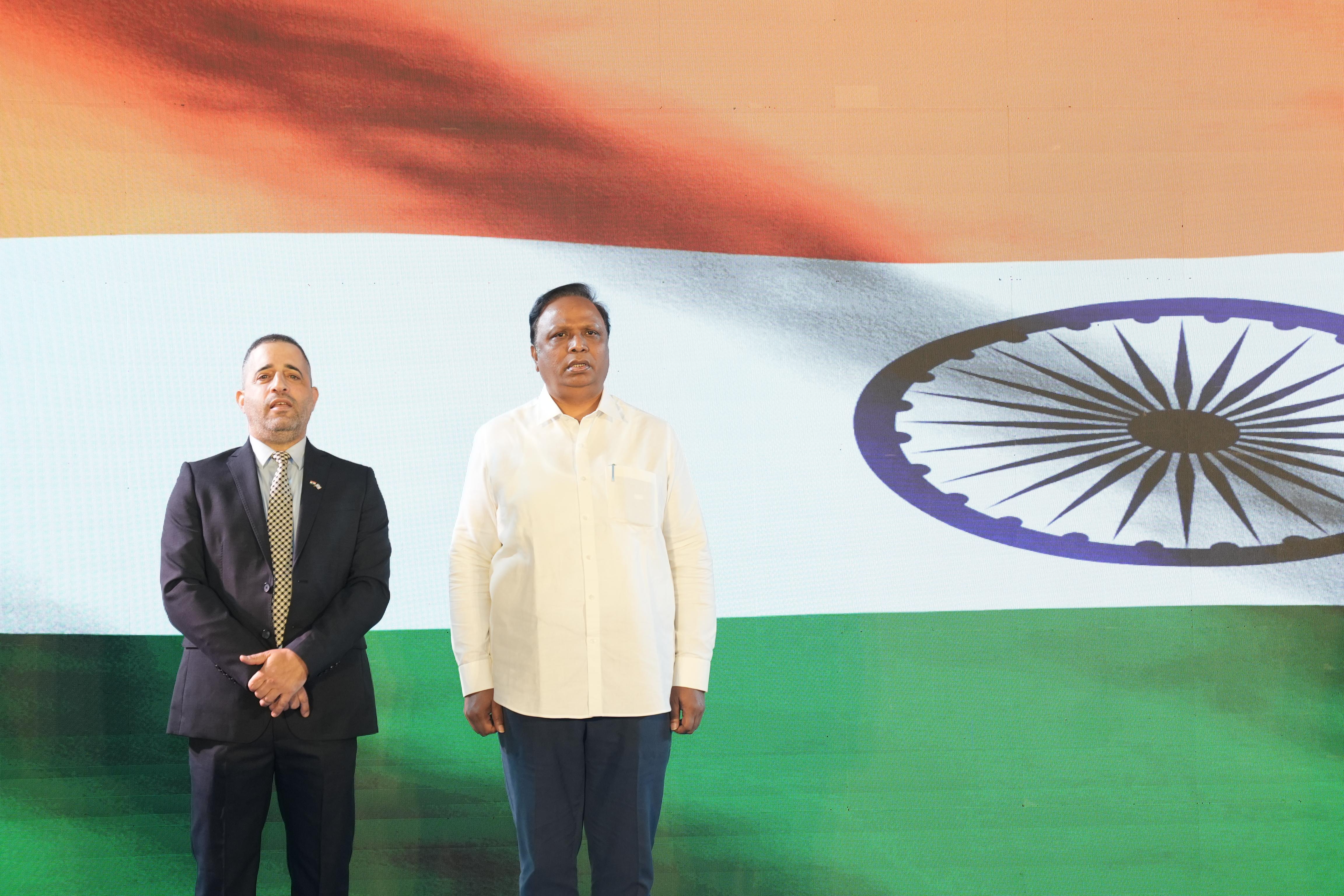 L-R_ Yaniv Revach (Consul General in Mumbai), Shri Ashish Shelar (Cultural Affairs, Government of Maharashtra)