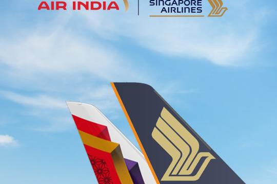 Air India, Singapore Airlines expand partnership with standalone booking expansion