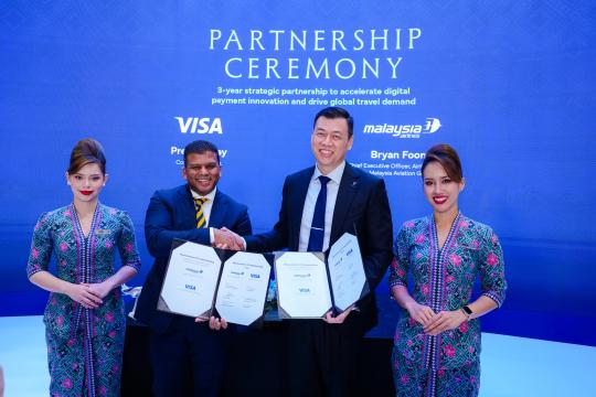 Malaysia Airlines join hands with Visa