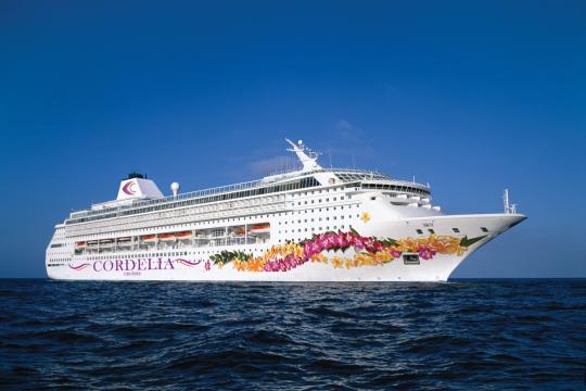 Cordelia Cruises welcomes Cordelia Sky with drone & light show in Mumbai