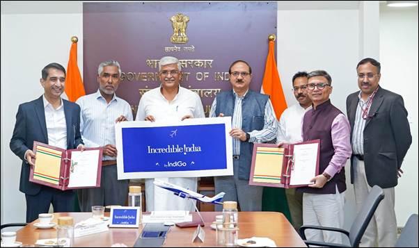 Ministry of Tourism & IndiGo partner to launch “Incredible India by IndiGo”