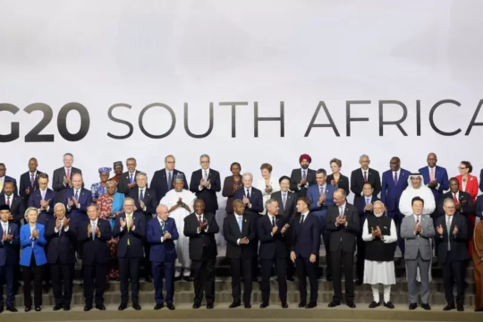 UN Tourism welcomes G20 Leaders recognition and strong support for tourism under South Africa’s G20 Presidency