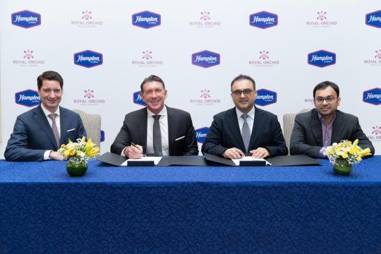 Hilton Royal partners with Royal Orchid Hotels for 125 new Hampton by Hilton Hotels