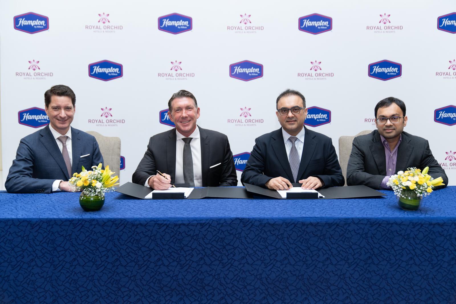 Hilton Royal partners with Royal Orchid Hotels for 125 new Hampton by Hilton Hotels