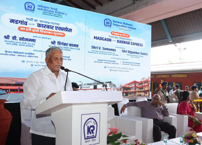 Madgaon-Karwar Express launched; to boost travel and trade between Goa & Karnataka