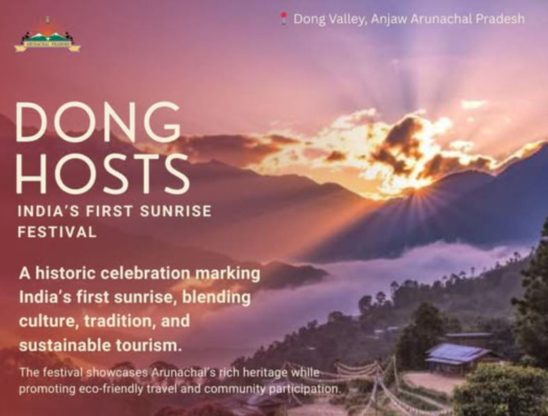 Arunachal Pradesh opens doors to India’s first Sunrise Festival at Dong Valley