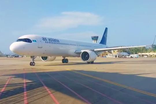 Air Astana’s inaugural Christmas day flight welcomed by Sri Lanka Tourism