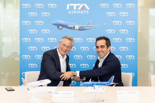 Volotea & ITA Airways adds new bilateral codeshare agreement to boost connectivity