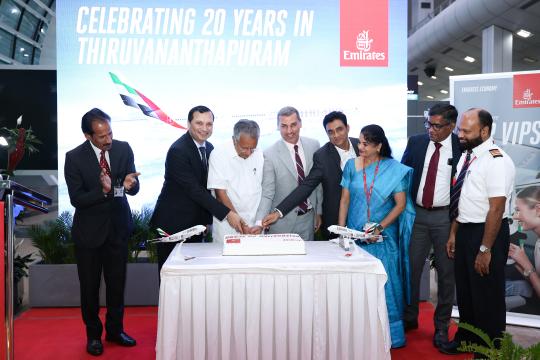 Emirates celebrates 2 decades of driving connectivity and trade in Thiruvananthapuram