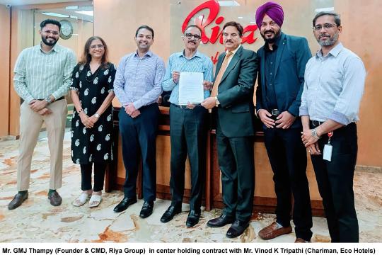 Eco Hotels join hands with Riya Travels to expand global reach