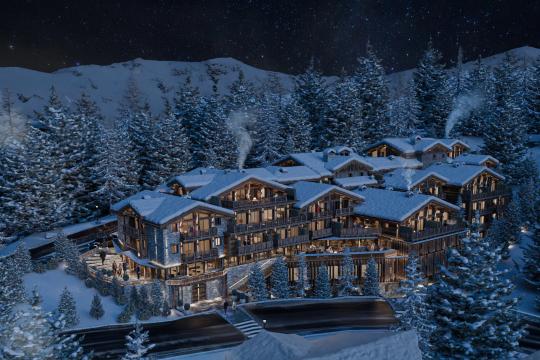 Raffles Hotels set to debut Alpine Resort in Courchevel 1850