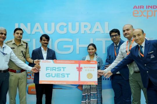Air India Express commences operations from Raja Bhoj Airport