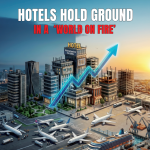 Hotels hold ground in a ‘World on Fire’