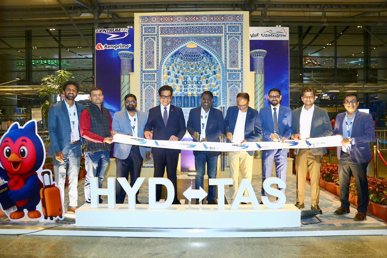 Centrum Air launches direct flights between Hyderabad & Tashkent