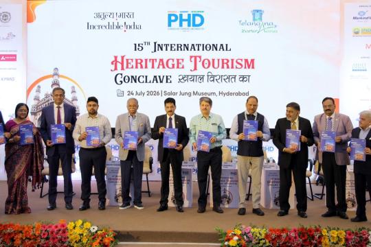 PHDCCI-KPMG launch report on Heritage Tourism at its 15th IHTC