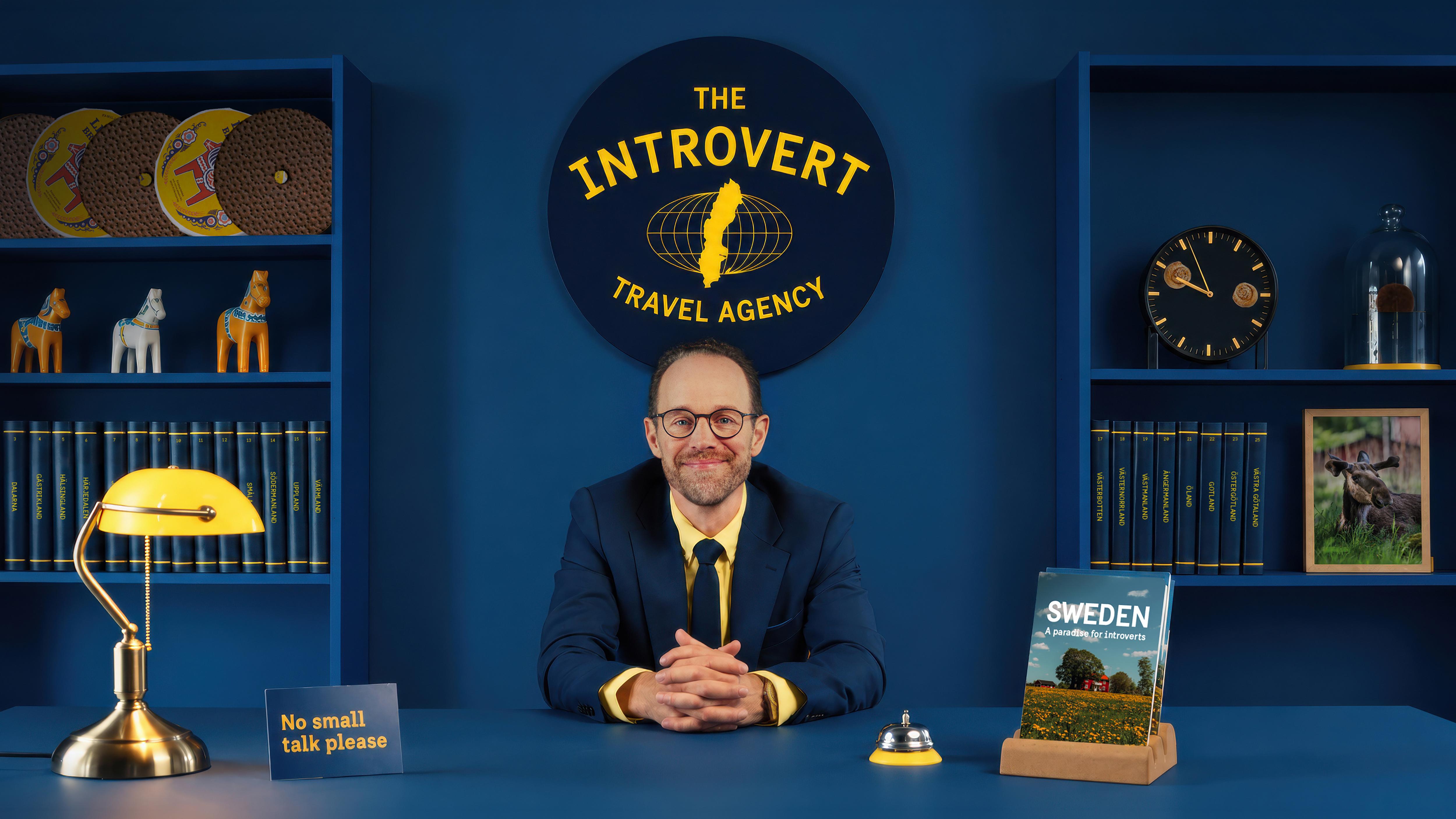 Sweden launches The Introvert Travel Agency