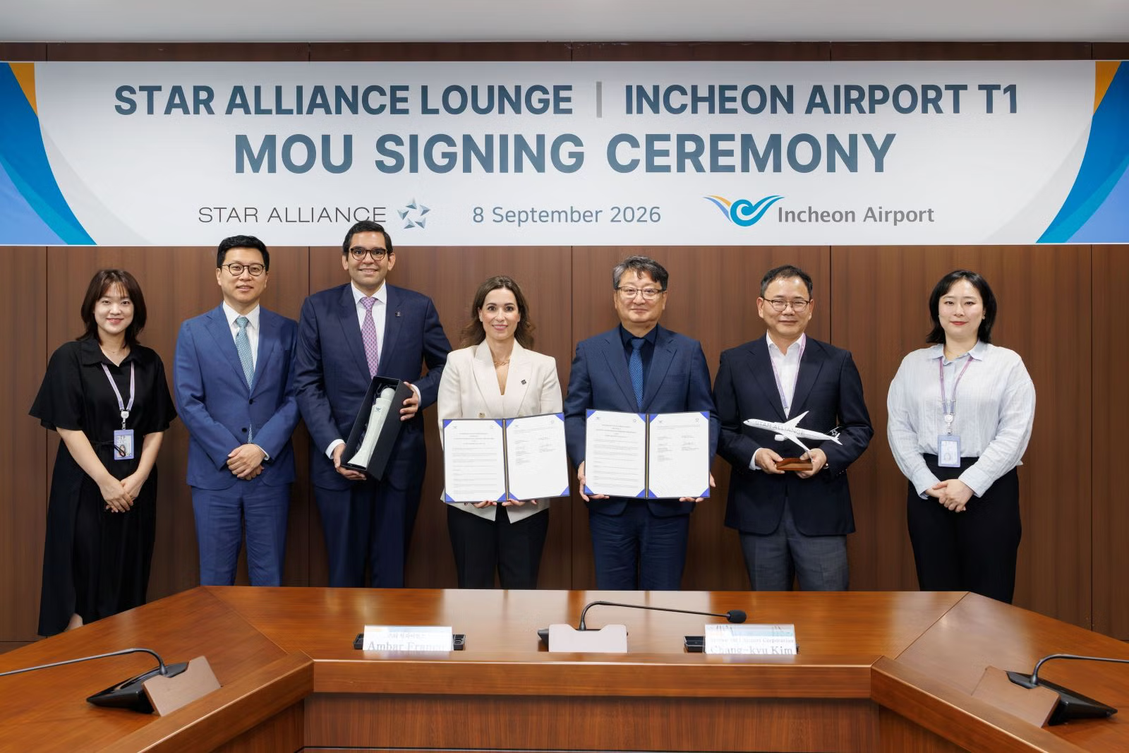 Star Alliance, Incheon Airport sign MOU for cooperation on lounge Operations