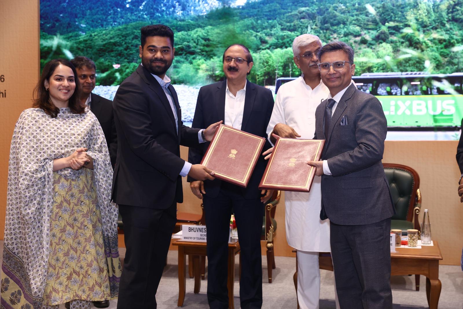 FlixBus, MoT join hands to promote India as a premier global destination & champion responsible travel