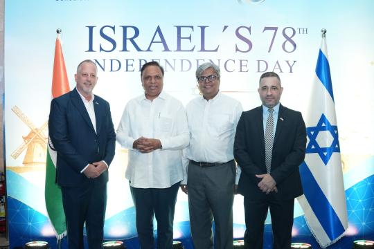 Israel celebrates 78th Independence Day; announces Shivaji Maharaj statue initiative in Israel