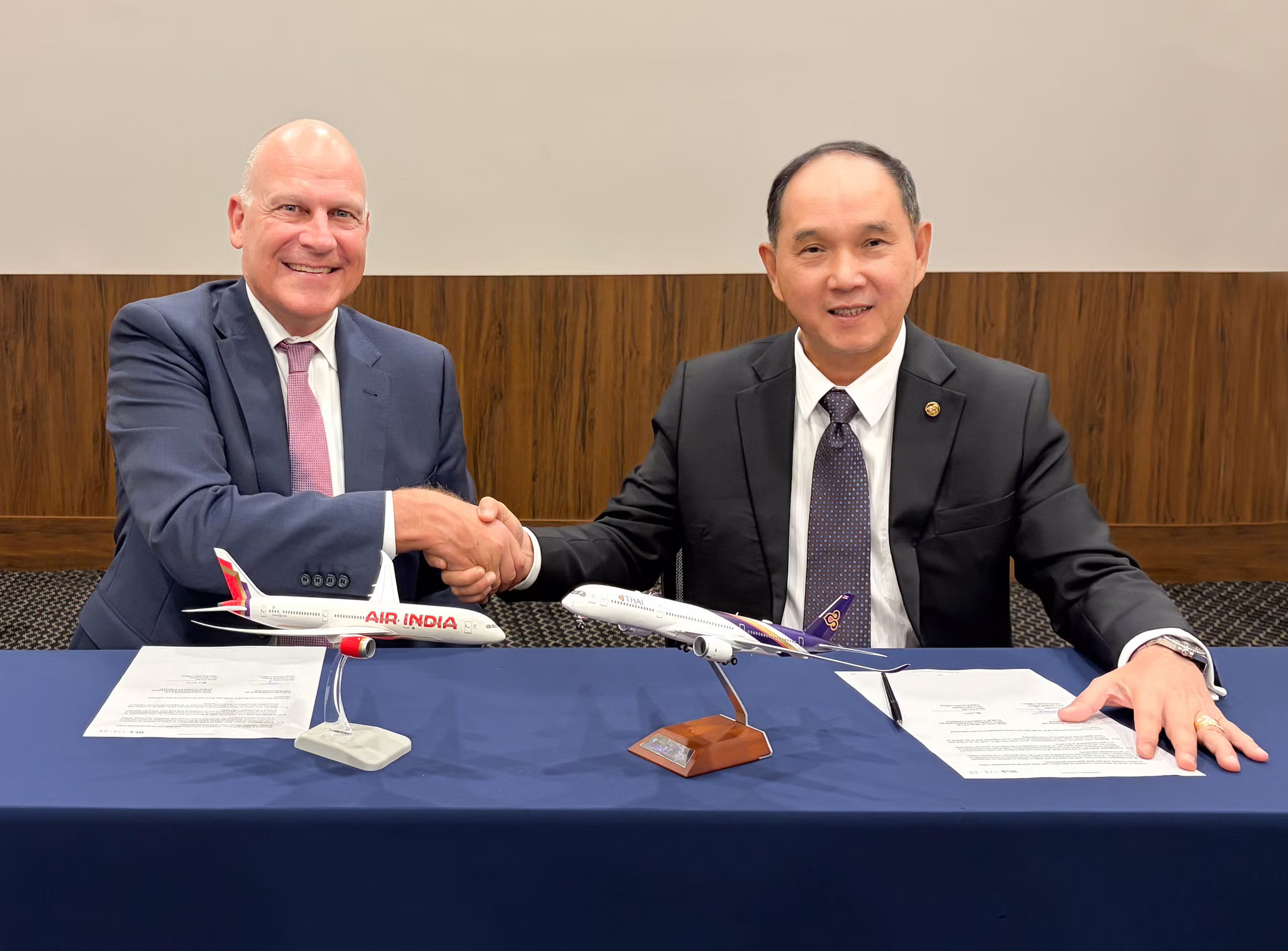Air India & Thai Airways sign MoU to boost connectivity between Thailand, India & beyond