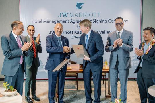 Marriott, MS Group mark debut of JW Marriott brand in Nepal
