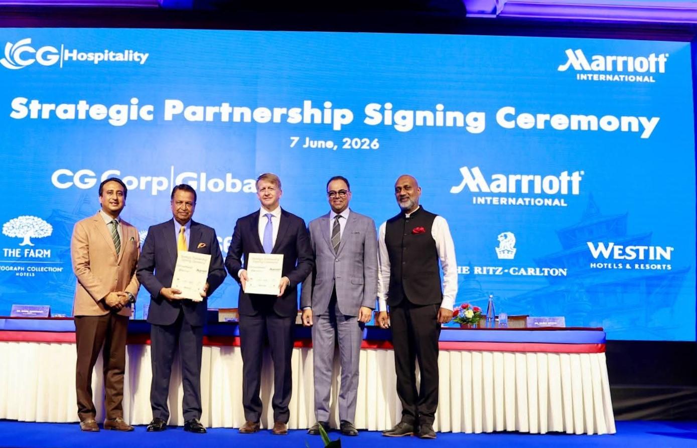 Marriott, CG Hospitality to add 450-keys with 3 new properties across India & Nepal