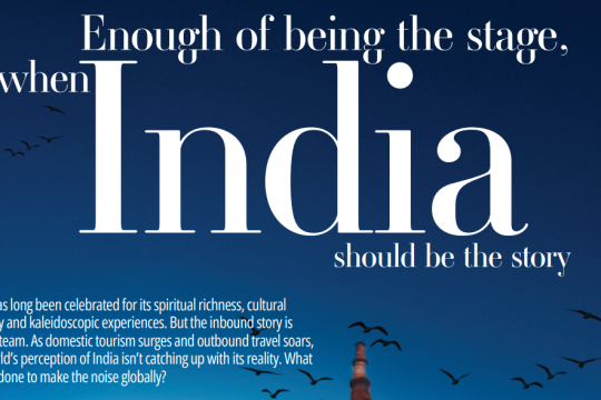 Enough of being the stage, when India should be the story