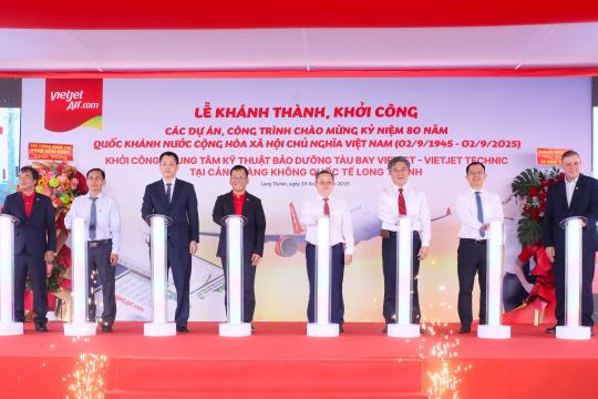 Vietjet begins construction of Aircraft Maintenance Hub