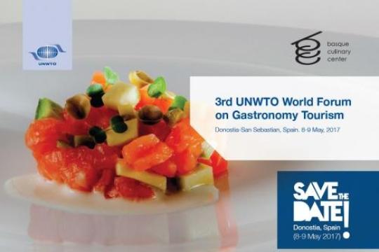 UNWTO presents the 3rd UNWTO World Forum on Gastronomy Tourism