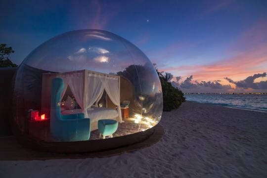 Seaside Finolhu Maldives launches Beach Bubble experience