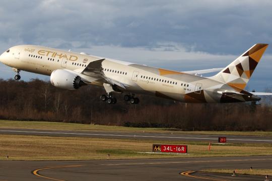 Etihad expands Madrid service