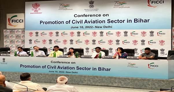 MoCA, Bihar and FICCI to Promote Civil Aviation sector in Bihar
