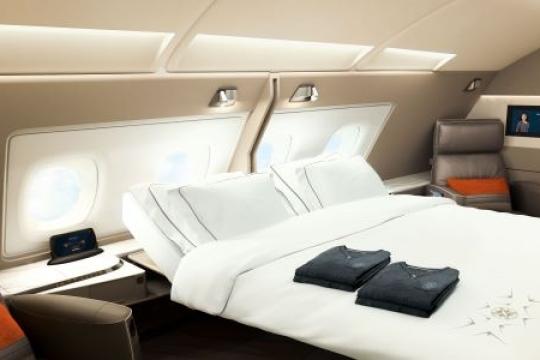 SIA A380 Returns to India